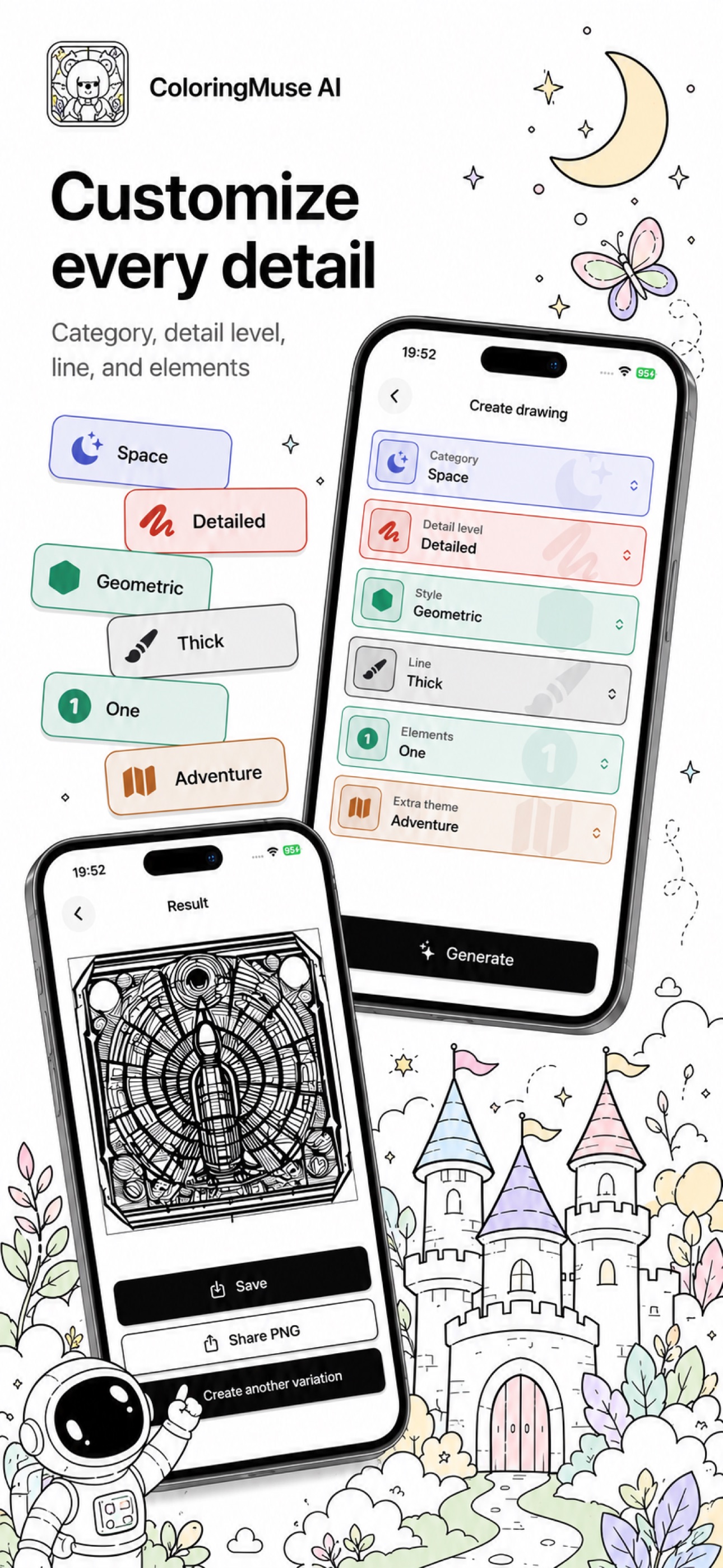 ColoringMuse: Coloring Pages — Screenshot 3