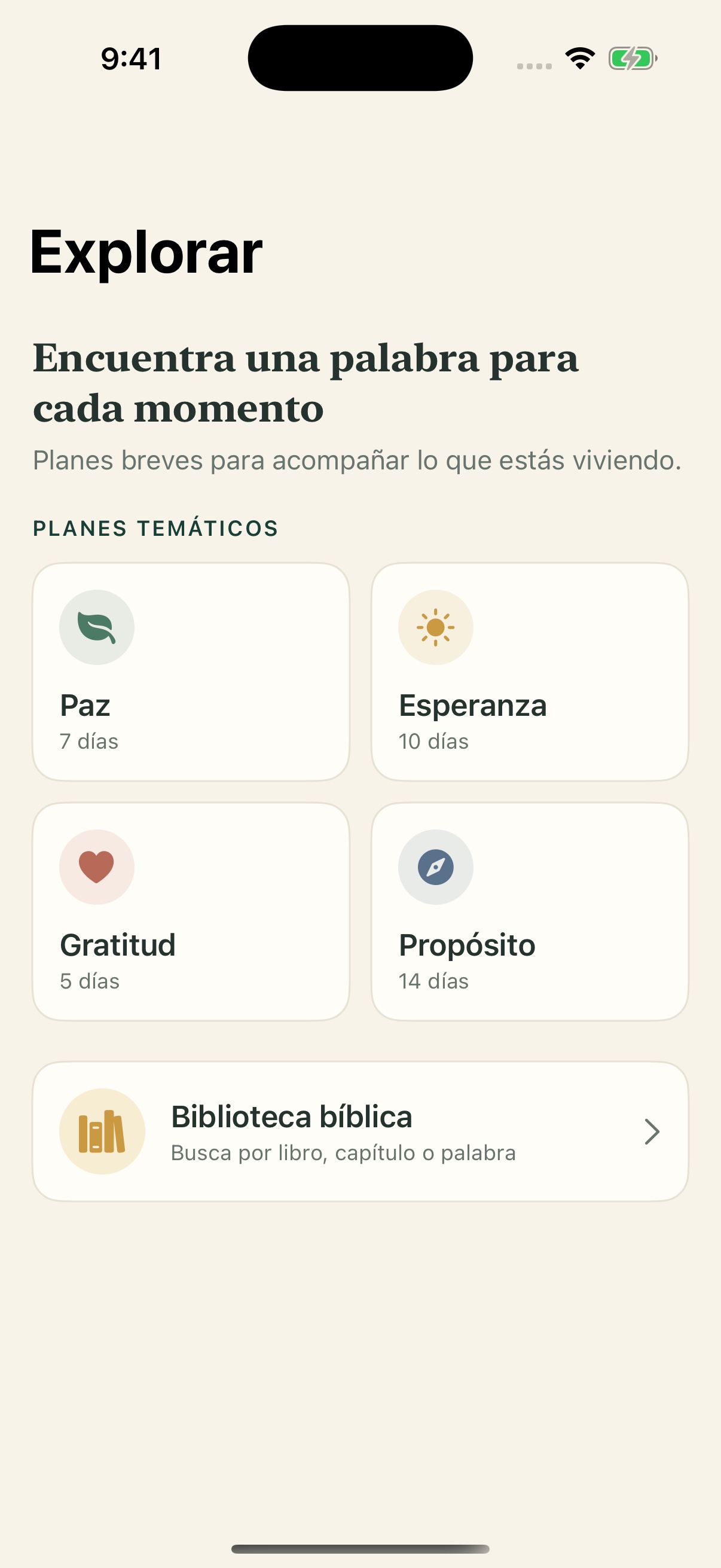 Berevia Scripture Reflection — Screenshot 2