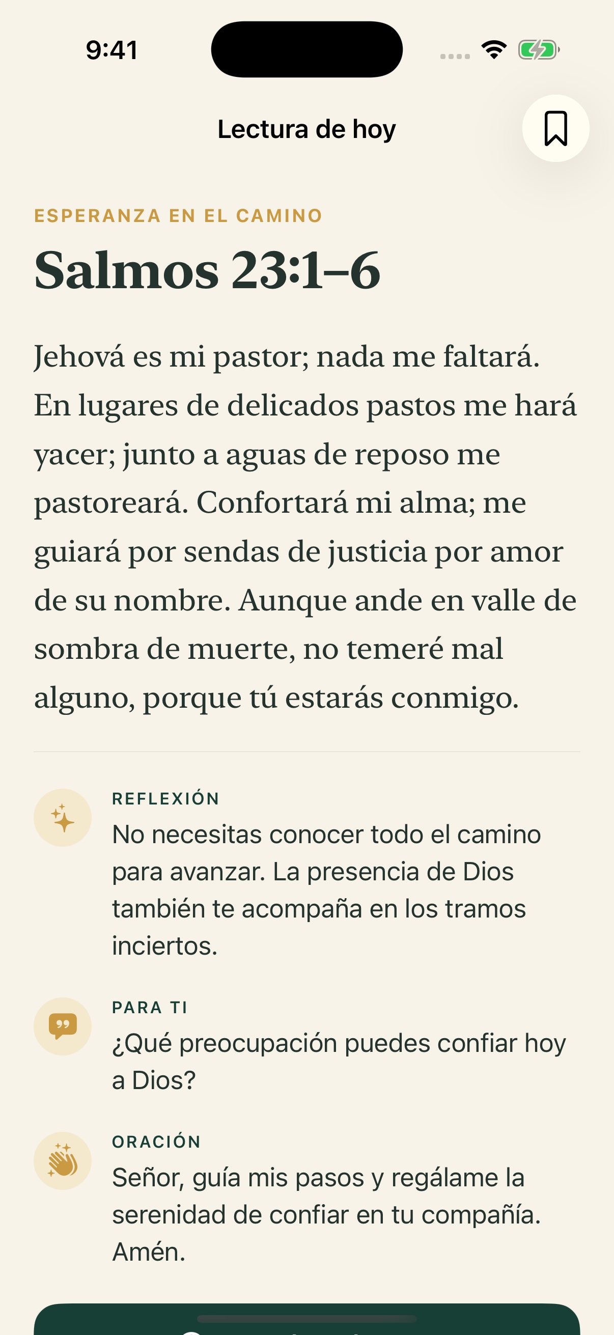 Berevia Scripture Reflection — Screenshot 3