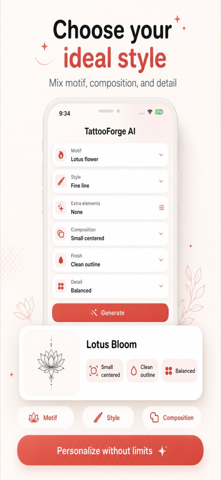 TattooForge AI screenshot 3