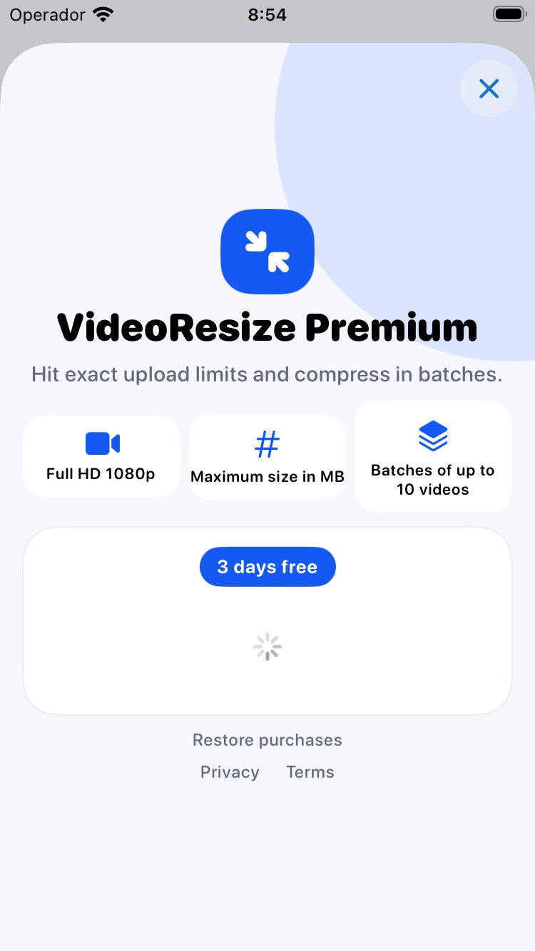 Video Compressor: Resize MB — Screenshot 2